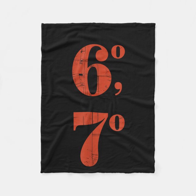 I Was 60 Now I'm 70 Birthday Grandma 67 Funny Matc Fleece Blanket (Front)