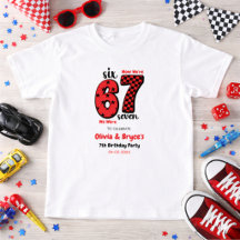 I Was 6, Now I’m 7 – Twin 7th Birthday for Kids