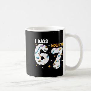 I Was 6 Now Im 7 Hockey Birthday  Coffee Mug