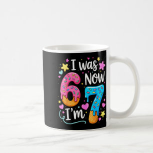 I Was 6 Now I'm 7 Year Old Birthday Kids Boys Girl Coffee Mug