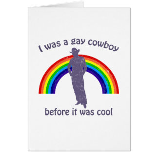I was a gay cowboy before it was cool