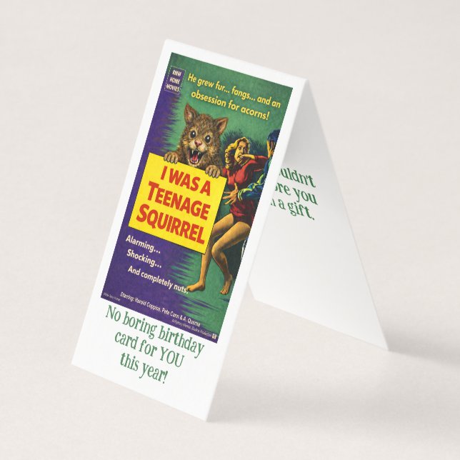 I was a teenage squirrel (Front)