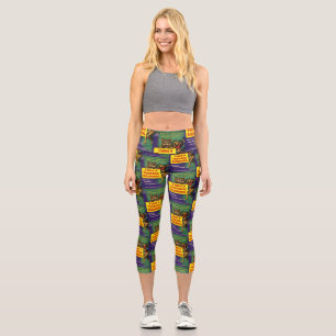 I was a teenage squirrel capri leggings