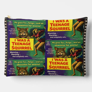 I Was a Teenage Squirrel Parody Accessory Pouch