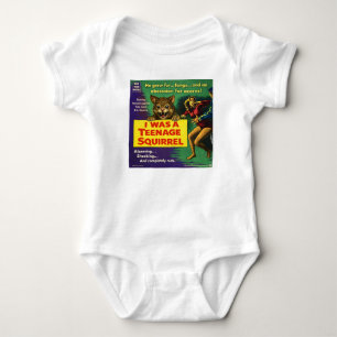 I Was a Teenage Squirrel Parody Baby Bodysuit