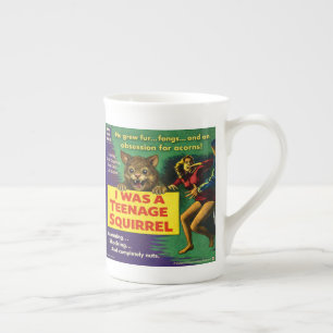 I Was a Teenage Squirrel Parody Bone China Mug