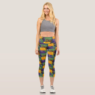I Was a Teenage Squirrel Parody Capri Leggings