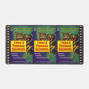 I Was a Teenage Squirrel Parody Desk Mat