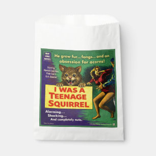 I Was a Teenage Squirrel Parody Favour Bag