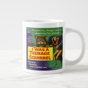 I Was a Teenage Squirrel Parody Large Coffee Mug