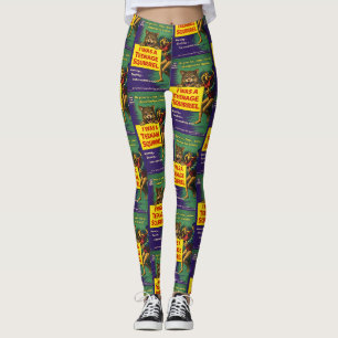 I Was a Teenage Squirrel Parody Leggings
