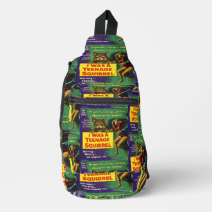 I Was a Teenage Squirrel Parody Sling Bag