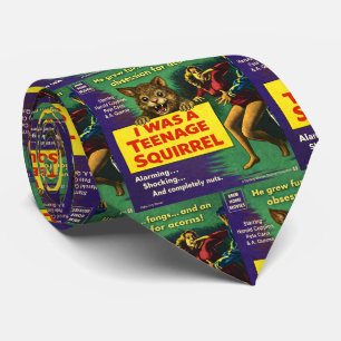 I Was a Teenage Squirrel Parody Tie