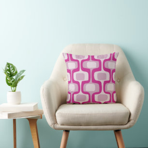 I was Addicted to the Hokey Pokey Retro Pattern Cushion