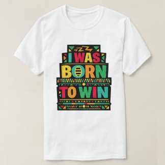 I Was Born to Win Retro Quote Art T-Shirt