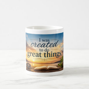 I Was Created to Do Great Things Coffee Mug