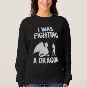 I Was Fighting A Dragon After Surgery Recovery Bro Sweatshirt