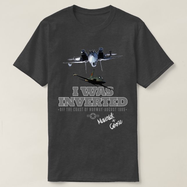 I WAS INVERTED T-Shirt (Design Front)