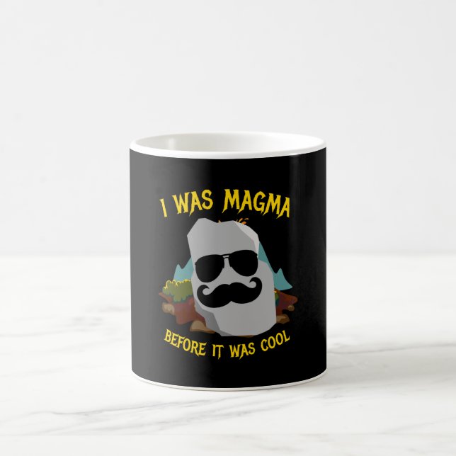 I Was Magma Volcano Geologist Coffee Mug (Center)