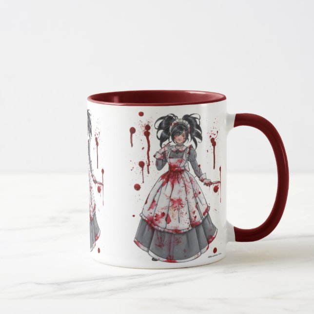 I Was Maid For You Gothic Mug (Right)