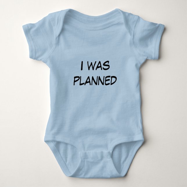 I was planned shirt for triplets (Front)