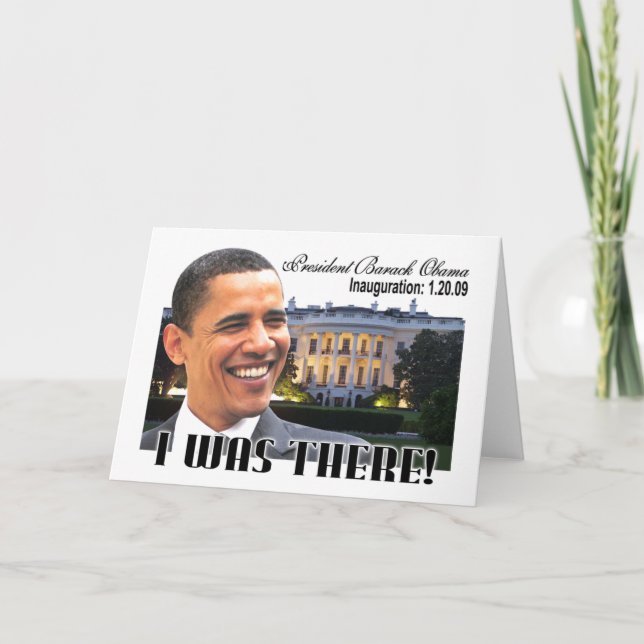 I Was There! Card (Front)