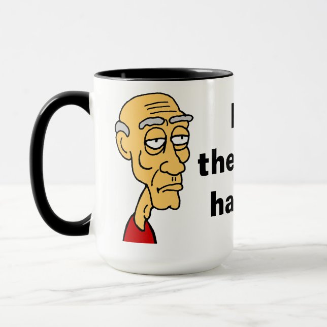 I was told... mug (Left)