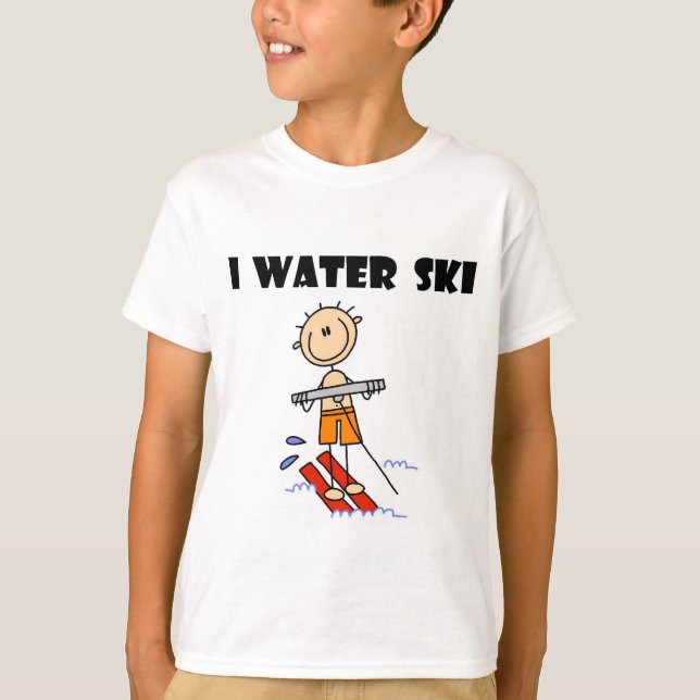 I Water Ski T-shirts and gifts (Front)