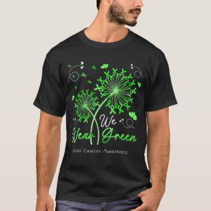 I We Wear Green LIVER CANCER AWARENESS T-Shirt
