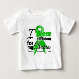 I Wear a Green Ribbon For My Cousin Baby T-Shirt