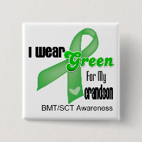 I Wear a Green Ribbon For My Grandson BMT/SCT