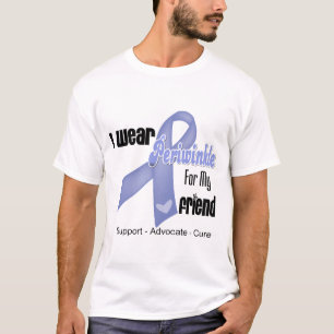 I Wear a Periwinkle Ribbon For My Friend T-Shirt