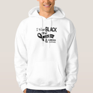 I Wear Black For My Daddy 42 Melanoma Hoodie