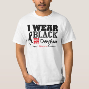 I Wear Black For My Daughter T-Shirt