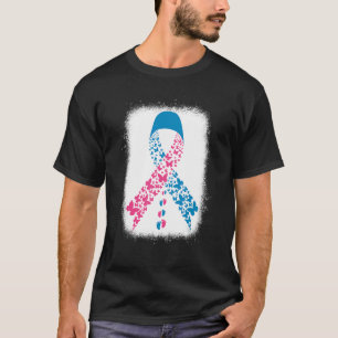 I Wear Blue And Pink Pregnancy Angel Infant Loss A T-Shirt