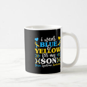 I Wear Blue And Yellow For My Son Mum Dad Coffee Mug