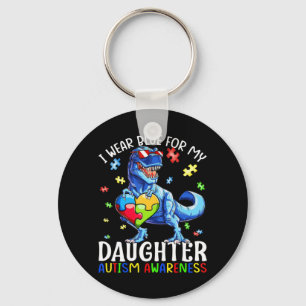I Wear Blue For Autism Awareness, Autism Awareness Key Ring