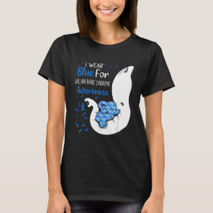 I Wear Blue For Guillain Barre Syndrome Awareness T-Shirt