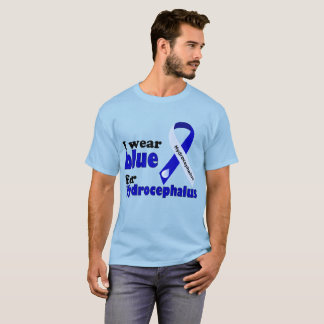 I wear blue for Hydrocephalus T-Shirt