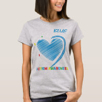 I wear blue for my brother autism awareness produc