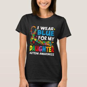 I Wear Blue For My Brother Cool Autism Awareness A T-Shirt