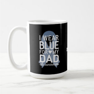 I Wear Blue For My Dad Shirt ALS Awareness Gift Coffee Mug
