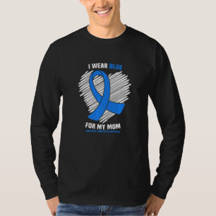 I Wear Blue For My Mum Ankylosing Spondylitis Awar T-Shirt