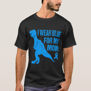 I Wear Blue For My Mum Diabetes Awareness Toddler T-Shirt