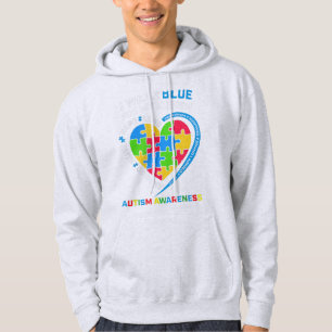 I Wear Blue For My Nephew Autism Awareness Gifts U Hoodie
