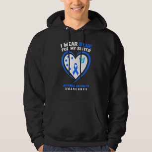 I Wear Blue For My Sister Juvenile Arthritis Aware Hoodie