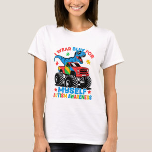 I Wear Blue for Myself Autism Awareness T-Shirt