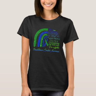 I Wear Blue & Green For Pseudotumor Cerebri Warrio T-Shirt