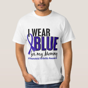 I Wear Blue Mummy Rheumatoid Arthritis RA T-Shirt