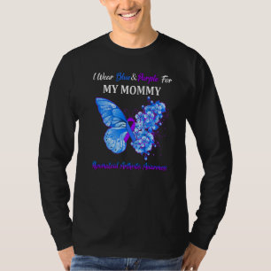 I Wear Blue&purple For My Mummy Rheumatoid Arthrit T-Shirt